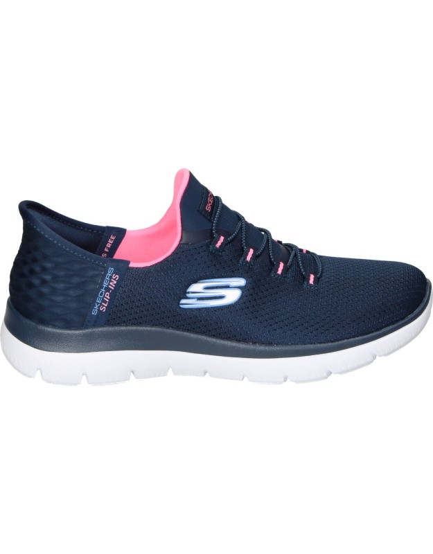 Zapatillas Deportivas Caminar Mujer Skechers 149057_NVCL Azul